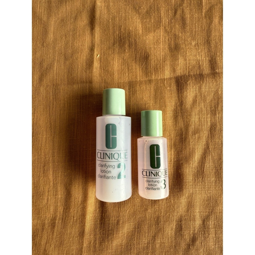Clinique Clarifying Lotion 2 & 3‎ Travel Size Duo Bundle Skincare